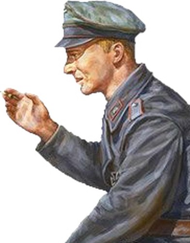 Dw16007 german tank - german, commander